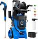 Electric Pressure Washer 1000 PSI Max 1.0GPM with RC Adjustable Pressure, 4 Nozzl
