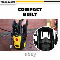 Electric Pressure Washer 2030 PSI/140 BAR Water High Power Jet Wash Patio Car