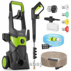 Electric Pressure Washer 2200 PSI 1.6 GPM Power Washer with 4 Different Press
