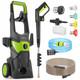 Electric Pressure Washer 2200 PSI 1.6 GPM Power Washer with 4 Different Press