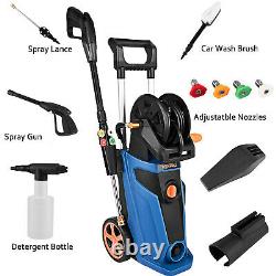 Electric Pressure Washer 2.8GPM 4500PSI High Power Cold Water Cleaner Machine