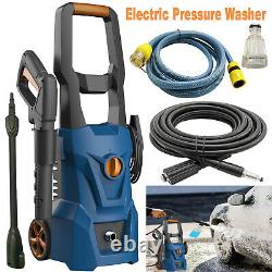 Electric Pressure Washer 3000PSI 1.8GPM High Power Cleaner Machine Home -NEW