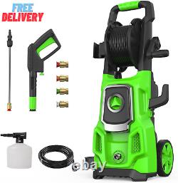 Electric Pressure Washer, 3200 Max PSI, 2.6 GPM Power Washer Machine with Hose