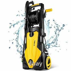 Electric Pressure Washer 3500PSI High Power Cleaner Machine 2.4GPM 4 Nozzles NEW