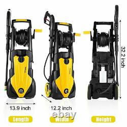 Electric Pressure Washer 3500PSI High Power Cleaner Machine 2.4GPM 4 Nozzles NEW