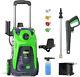 Electric Pressure Washer- 3500 PSI Power Washers with 4 Nozzles Foam Cannon/ 2023