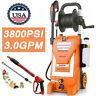 Electric Pressure Washer 3800PSI 3.0GPM High Power Cleaner Machine Home -NEW