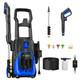 Electric Pressure Washer, 4000PSI 2.8GPM Power Washer, 3-in-1 Self-Priming Hi