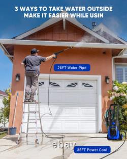 Electric Pressure Washer, 4000PSI 2.8GPM Power Washer, 3-in-1 Self-Priming Hi