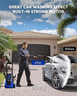 Electric Pressure Washer, 4000PSI 2.8GPM Power Washer, 3-in-1 Self-Priming High