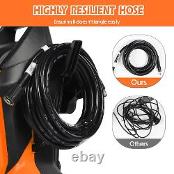 Electric Pressure Washer, 4000PSI 2.8GPM Pressure Washer with 4 Anti-Tipping Whe