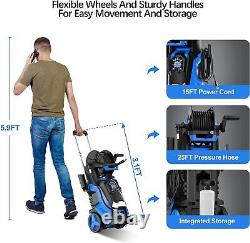 Electric Pressure Washer 4000PSI Max 2.8 GPM Power Washer with Smart Control a