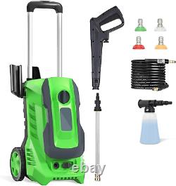 Electric Pressure Washer 4000 PSI 2.5 GPM High Pressure Power Washer 1800W