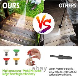 Electric Pressure Washer 4000 PSI 2.8 GPM Pressure Washer Power Washer with 4 An