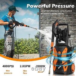 Electric Pressure Washer 4000 PSI 2.8 GPM Pressure Washer Power Washer with A