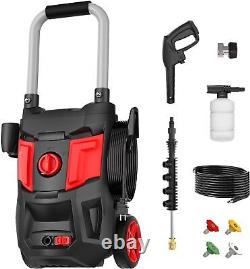 Electric Pressure Washer 4000 PSI Max 2.8 GPM 35ft Car Cleaning Garden, Garage