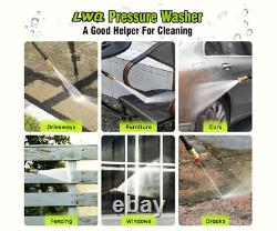 Electric Pressure Washer, 4200 PSI 2.5 GPM Power Washer with 4Pcs Connect Nozzles