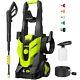 Electric Pressure Washer 4200 PSI 2.5 GPM Power Washer with 4 Quick Connect N