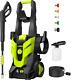 Electric Pressure Washer, 4200 PSI 2.5 GPM Power Washer with 4 Quick Connect Noz
