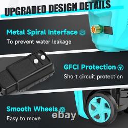 Electric Pressure Washer 4300 PSI 2.8 GPM Electric Power Washer TPU Hose Blue