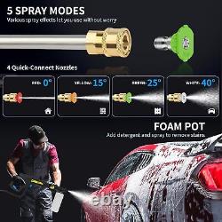 Electric Pressure Washer 4500 PSI 2.8 GPM Power Washer with 4 Nozzles 25