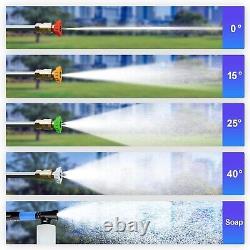 Electric Pressure Washer 4500 PSI Max 3.2 GPM, Power Washer with RC Adjustable