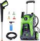 Electric Pressure Washer 4800PSI 2.9GPM Power Washer with Hose & Soap Tank