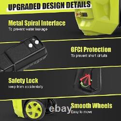 Electric Pressure Washer 4800PSI Max 4.0 GPM Power Washer Cleaning Machine Green