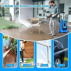 Electric Pressure Washer 4800 PSI High Power 3.2 GPM Cleaner with 4 Tips