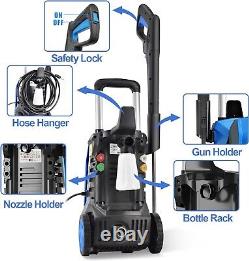 Electric Pressure Washer 4800 PSI High Power 3.2 GPM Cleaner with 4 Tips