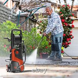 Electric Pressure Washer 5000 PSI 3.2 GPM Power Washer with 20Ft Hose 17Ft Power