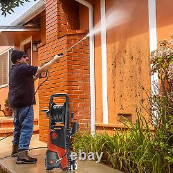 Electric Pressure Washer 5000 PSI 3.2 GPM Power Washer with 20Ft Hose 17Ft Power