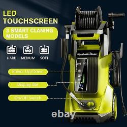 Electric Pressure Washer, 5000 PSI 3.5 GPM Portable Power Washer Touch Screen Ad