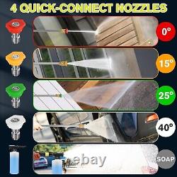 Electric Pressure Washer, 5000 PSI 3.5 GPM Portable Power Washer Touch Screen Ad
