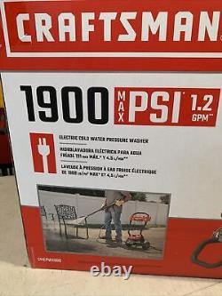 Electric Pressure Washer, Cold Water, 1900 -PSI, 1.2-GPM, Corded (CMEPW1900)