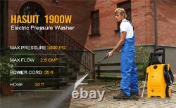 Electric Pressure Washer Portable High Power Washer Machine 3800 PSI 2.8 GPM
