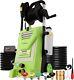 Electric Pressure Washer Power Washer 2000W 2.9GPM 1150PSI with Hose Reel
