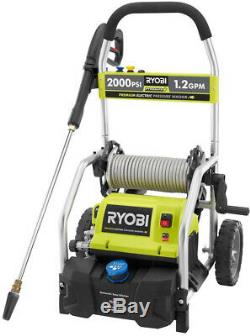 Electric Pressure Washer Reconditioned Water 2000 PSI 1.2GPM Power Cleaner