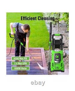 Electric Pressure Washer, SWIPESMITH 3500 Max PSI, 2.6 GPM Power Washer Machi