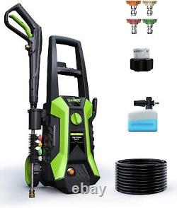 Electric Pressure Washer with Foam Cannon-3500 PSI-2.4 GPM-22FT Cord 22FT Hose