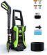 Electric Pressure Washer with Foam Cannon-3500 PSI-2.4 GPM-22FT Cord 22FT Hose