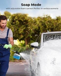 Electric Pressure Washer with Foam Cannon-3500 PSI-2.4 GPM-22FT Cord 22FT Hose