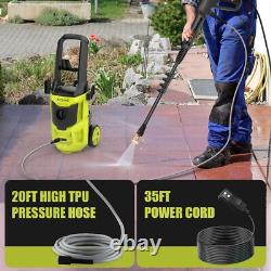 Electric Pressure Washer with Hose Reel 4800PSI Max 4.0 GPM Power Washer New