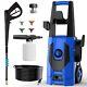 FIOCCO Electric Pressure Washer, 4800PSI Max 3.1 GPM Portable Power Washer with