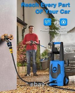 FIOCCO Electric Pressure Washer, 4800PSI Max 3.1 GPM Portable Power Washer with