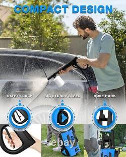 FIOCCO Electric Pressure Washer, 4800PSI Max 3.1 GPM Portable Power Washer with