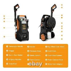 Famistar Max 2300PSI Pressure Washer Electric 1800W High Pressure Power Washer C