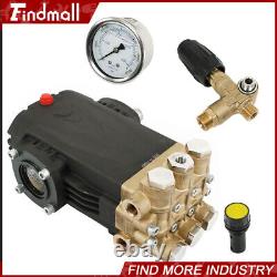 Findmall General Right Shaft 3500 PSI Pressure Washer Pump 4.5 HP Belt Drive