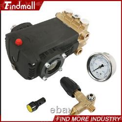 Findmall General Right Shaft 3500 PSI Pressure Washer Pump 4.5 HP Belt Drive