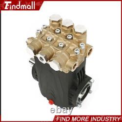 Findmall General Right Shaft 3500 PSI Pressure Washer Pump 4.5 HP Belt Drive